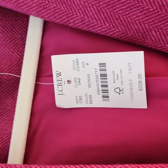 J. Crew Pink Blazer - Picture 4 of 7